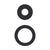 Round 60mm & 45mm Plates for Kiki/Jena Wall Diverter, Matte Black