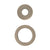 Round 60mm & 45mm Plates for Kiki/Jena Wall Diverter, Brushed Nickel