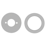 Round 60mm Plates for Kiki/Jena Wall Mixer with Spout, Polished Chrome