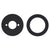 Round 60mm Plates for Kiki/Jena Wall Mixer with Spout, Matte Black