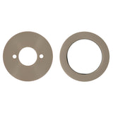 Round 60mm Plates for Kiki/Jena Wall Mixer with Spout, Brushed Nickel