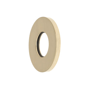 Round 45mm Plate for Kiki/Jena Wall Diverter, PVD Brushed Bass (Gold)