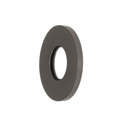 Round 45mm Plate for Kiki/Jena Wall Diverter, PVD Brushed Gunmetal