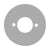 Round 60mm Plate for Kiki/Jena Wall Spout, Polished Chrome