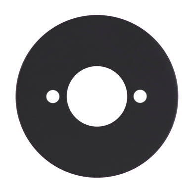 Round 60mm Plate for Kiki/Jena Wall Spout, Matte Black