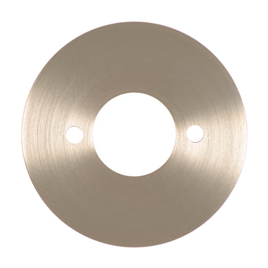 Round 60mm Plate for Kiki/Jena Wall Spout, Brushed Nickel