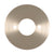 Round 60mm Plate for Kiki/Jena Wall Spout, Brushed Nickel