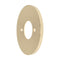 Round 60mm Plate for Kiki/Jena Wall Spout, PVD Brushed Bass (Gold)
