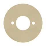 Round 60mm Plate for Kiki/Jena Wall Spout, PVD Brushed Bass (Gold)