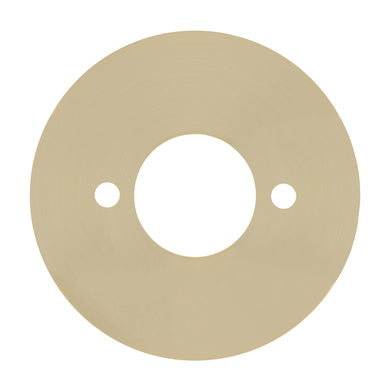Round 60mm Plate for Kiki/Jena Wall Spout, PVD Brushed Bass (Gold)