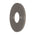 Round 60mm Plate for Kiki/Jena Wall Spout, PVD Brushed Gunmetal
