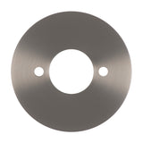 Round 60mm Plate for Kiki/Jena Wall Spout, PVD Brushed Gunmetal