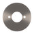 Round 60mm Plate for Kiki/Jena Wall Spout, PVD Brushed Gunmetal