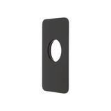 Rectangular 80mm x 140mm Plate for Kiki Wall Mixer, Matte Black