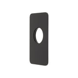 Rectangular 80mm x 140mm Plate for Kiki Wall Mixer, Matte Black