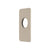 Rectangular 80mm x 140mm Plate for Kiki Wall Mixer, Brushed Nickel