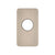 Rectangular 80mm x 140mm Plate for Kiki Wall Mixer, Brushed Nickel