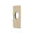 Rectangular 80mm x 140mm Plate for Kiki Wall Mixer, PVD Brushed Bass (Gold)
