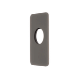 Rectangular 80mm x 140mm Plate for Kiki Wall Mixer, PVD Brushed Gunmetal