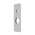 Rectangular 80mm x 200mm Plate for Kiki Wall Mixer with Diverter, Polished Chrome