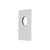 Rectangular 100mm x 150mm Plate for Jena Wall Mixer, Polished Chrome