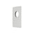 Rectangular 100mm x 150mm Plate for Jena Wall Mixer, Polished Chrome