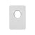 Rectangular 100mm x 150mm Plate for Jena Wall Mixer, Polished Chrome