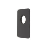 Rectangular 100mm x 150mm Plate for Jena Wall Mixer, Matte Black