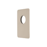 Rectangular 100mm x 150mm Plate for Jena Wall Mixer, Brushed Nickel