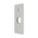 Rectangular 100mm x 200mm Plate for Jena Wall Mixer with Diverter, Polished Chrome