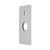 Rectangular 100mm x 200mm Plate for Jena Wall Mixer with Diverter, Polished Chrome