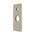 Rectangular 100mm x 200mm Plate for Jena Wall Mixer with Diverter, Brushed Nickel