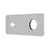 Rectangular 220mm x 90mm Plate for Kiki/Jena Wall Mixer Set, Polished Chrome