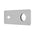 Rectangular 220mm x 90mm Plate for Kiki/Jena Wall Mixer Set, Polished Chrome