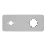 Rectangular 220mm x 90mm Plate for Kiki/Jena Wall Mixer Set, Polished Chrome