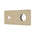 Rectangular 220mm x 90mm Plate for Kiki/Jena Wall Mixer Set, PVD Brushed Bass (Gold)