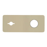 Rectangular 220mm x 90mm Plate for Kiki/Jena Wall Mixer Set, PVD Brushed Bass (Gold)