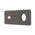 Rectangular 220mm x 90mm Plate for Kiki/Jena Wall Mixer Set, PVD Brushed Gunmetal