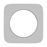 Soft Square 60mm Plate for Kiki/Jena Wall Mixer, Polished Chrome