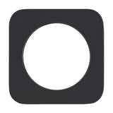 Soft Square 60mm Plate for Kiki/Jena Wall Mixer, Matte Black