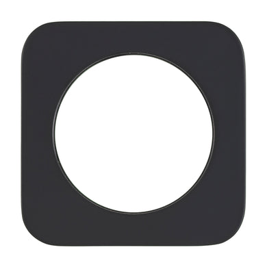 Soft Square 60mm Plate for Kiki/Jena Wall Mixer, Matte Black