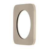 Soft Square 60mm Plate for Kiki/Jena Wall Mixer, Brushed Nickel