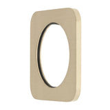 Soft Square 60mm Plate for Kiki/Jena Wall Mixer, PVD Brushed Bass (Gold)