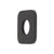 Soft Square 45mm Plate for Kiki/Jena Wall Diverter, Matte Black