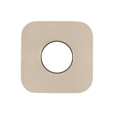 Soft Square 45mm Plate for Kiki/Jena Wall Diverter, Brushed Nickel