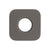 Soft Square 45mm Plate for Kiki/Jena Wall Diverter, PVD Brushed Gunmetal
