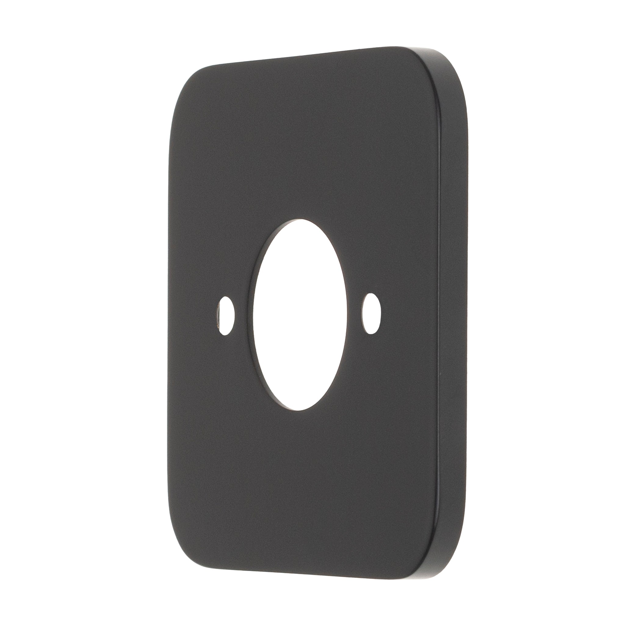 Soft Square 60mm Plate for Kiki/Jena Wall Spout, Matte Black