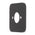 Soft Square 60mm Plate for Kiki/Jena Wall Spout, Matte Black