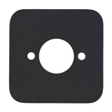 Soft Square 60mm Plate for Kiki/Jena Wall Spout, Matte Black