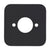 Soft Square 60mm Plate for Kiki/Jena Wall Spout, Matte Black